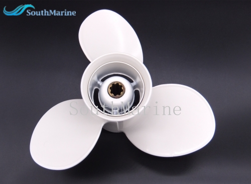 F15-06090000-8 F15-06090000 Propeller Assy for Parsun HDX Makara F9.9 F15 F15A F20A T15 T9.9 Outboard Motor 9 1/4x8-J