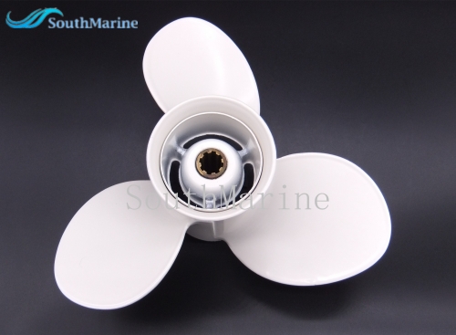 Boat Motor Propeller for Hangkai 2-stroke 9.9hp 15hp 18hp Outboard Engine Pitch 8
