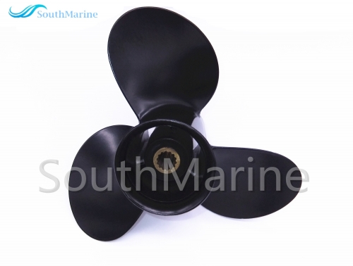 Boat Motor 48-897750A11 Aluminum Alloy Prop Propeller 9.25x9 for Mercury Quicksilver 9.9HP 15HP 18HP 20HP Outboard Engine