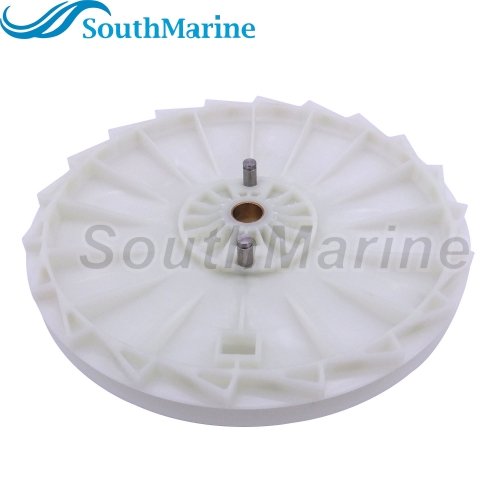 Boat Motor 65W-15714-01 Drum Sheave/Start UP Wheel for Yamaha Outboard Engine 25HP F25