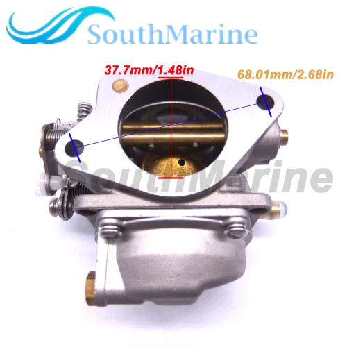 Boat Motor 6K5-14301-00 6K5-14301-10 6K5-14301-03 Carburetor Carb Assy for Yamaha Outboard Engine 60HP E60 T60 / Parsun T60