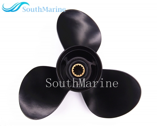 SouthMarine Outboard Motors Aluminum Propeller 11 5/8x11-R for Suzuki 40HP 50HP 55HP 11 5/8 x 11 -R