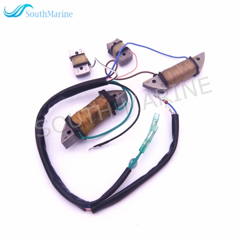 Boat Motor T36-04041000 Power Supply Coil Assy for Parsun 2-Stroke T36 T40J Outboard Engine