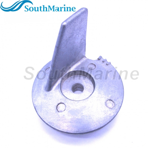 Boat Egnine 3V1-60217-0 3V1602170 853762T01 Trim Tab Anode for Tohatsu Nissan Mercury Evinrude Johnson 6/8/9.8/9.9/15/18/20HP, Zinc Alloy