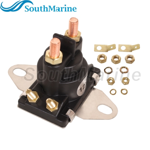 Boat Engine 89-96054T 89-96054 8M0185149 Starter Relay / Solenoid Switch for Mercury Mercruiser Marine 8HP-115HP, fit Sierra 18-5816