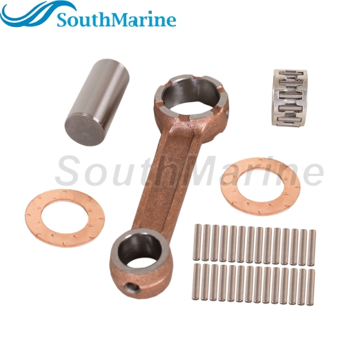 Outboard Motor 6E0-11651-01 677-11651-01 Crankshaft Connecting Rod for Yamaha 4HP 5HP 6HP 8HP / 8758M 9492M for Mercury Mariner