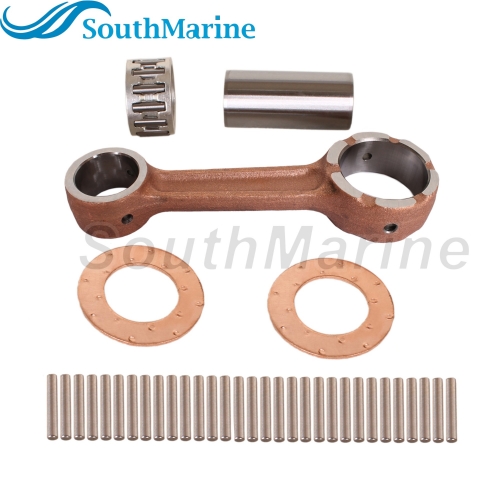 Outboard Motor 6L2-11650-00 6L2-11651-00 Crankshaft Connecting Rod Con Kits for Yamaha Boat Engine 20HP 25HP 20D 25N