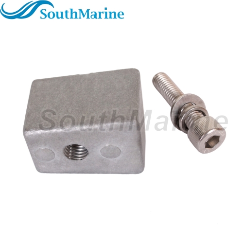 Outboard Motor 67C-45251-00 63D-45251-10 T40-00000009 Lower Unit Anode for Yamaha Parsun HDX Boat Engine 25 30HP 40HP 50HP 60HP