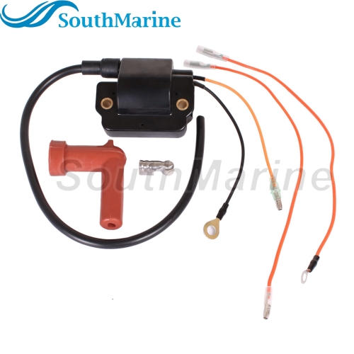 Outboard Motor 688-85570-10 688-85570-11 Ignition Coil Assy for Yamaha Boat Engine C75 75HP 85HP 90HP