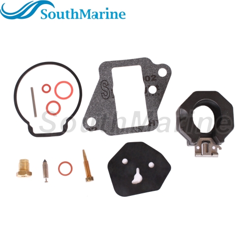 Boat Motor 6E7-W0093-01 6E7-W0093-02 6E7-W0093-03 6E7-W0093-04 Carburetor Repair Kit for Yamaha Outboard Engine 9.9HP 15HP/ 814481M 9-37506 for Mercur