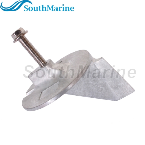 Boat Engine 61A-45371-00 18-6119 18-6119Z Trim Tab Anode for Yamaha Outboard Motor V6 3.1 and 3.2 liter 200HP 225HP 250HP