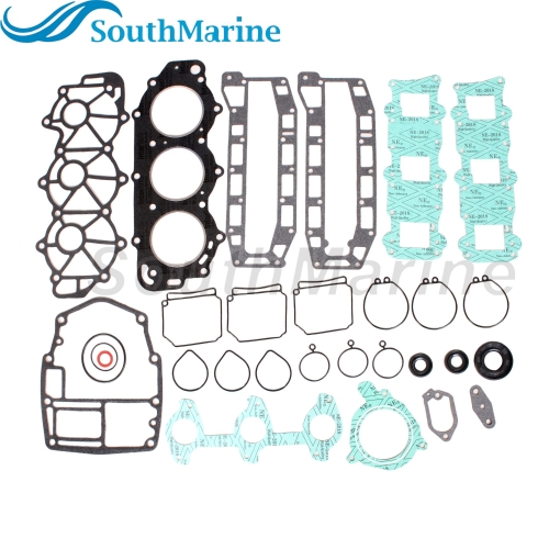 Boat Engine 6H4-W0001-02/A2 6H4-W0001-01/A1/00 18-4419 18-4407 Power Head Gasket Kits for Yamaha 3 Cylinder 40HP 50HP