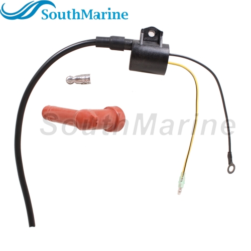 Boat Engine 3C7-06050-0 3C70605003M 3C8-06048-0 Ignition Coil for Tohatsu Nissan / 16064006 for Mercury 40HP 50HP 70HP 115HP