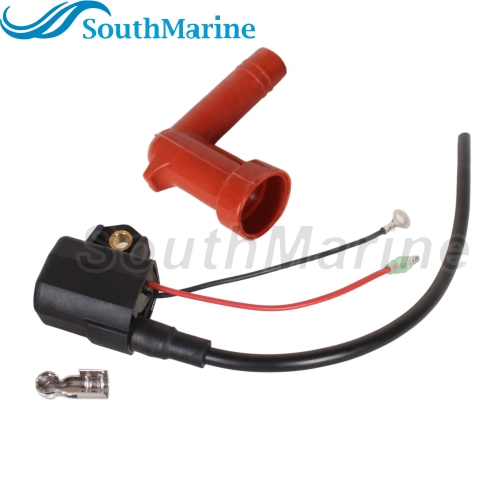 Outboard Engine 6R3-85570-00 6R3-85570-01 187-6391 18-5128 Ignition Coil Assy for Yamaha 115HP 130HP 150HP 175HP 200HP 225HP V4 V6