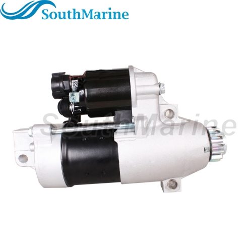 Outboard Engine 6C5-81800-00 6CJ-81800-00 6CJ-81800-01 Starter Motor for Yamaha 50HP 60HP 70HP, S114-916A S114916B for Hitachi