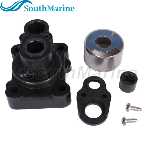 Boat Engine 682-44300-01/02 TE15-04000012 Water Pump Housing w/Cartridge Insert 682-44322-00 for Yamaha Parsun Makara 9.9HP 15HP