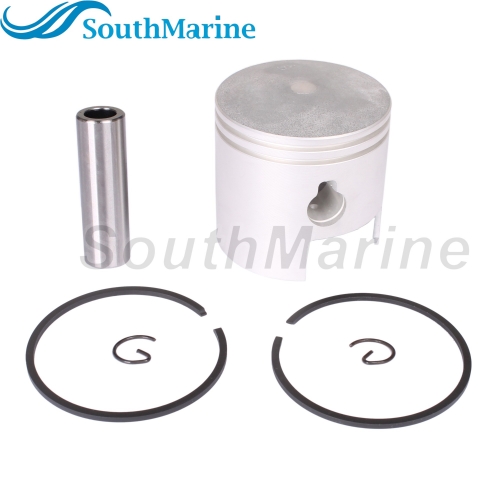 Boat Engine 351H-62 STD Piston Set & Ring for Hidea 20F T20 20HP Boat Motor, 62mm STD