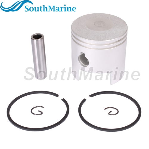 Boat Engine 350-00001-1/0 350000010M 350000011M STD Piston Set & 350-00011-0 350000110M Ring for Tohatsu Nissan 9.9HP 15HP 18HP