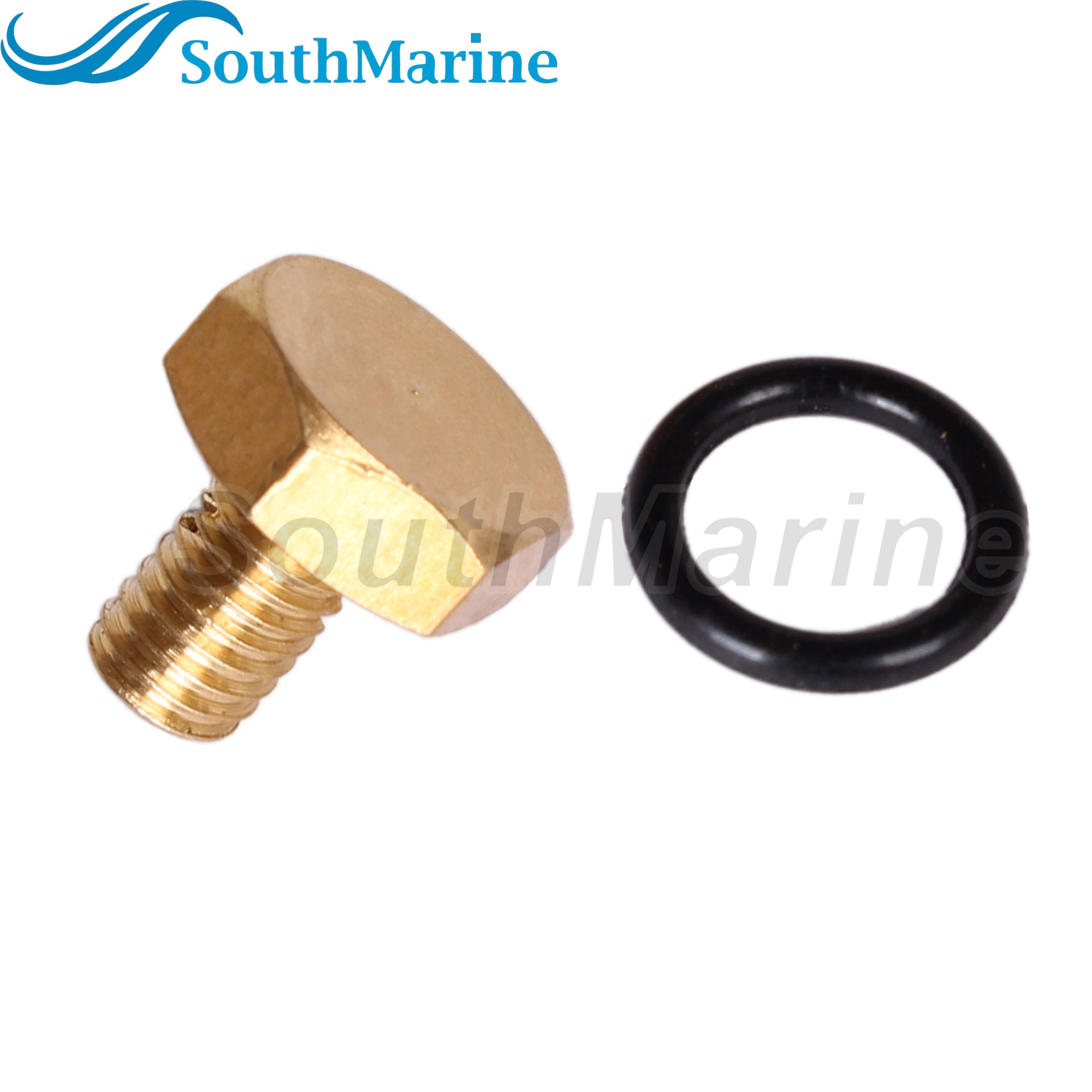Outboard 345-03292-0 345032920M Drain Screw w/Seal for Tohatsu Nissan 25HP-140HP