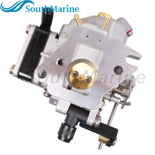 Outboard Motor 677-14301-08 Carbs Carburetor Assembly for Yamaha 8HP 2-Stroke Boat Motor E8DMH