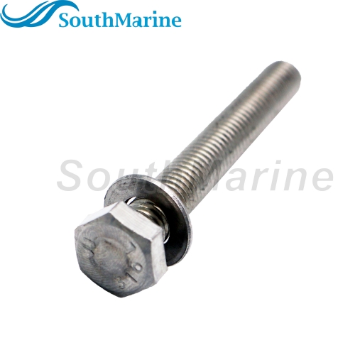 Boat Engine 328096 0328096 Screw / Bolt with Washer for Evinrude Johnson OMC 40HP-225HP, 98-306-02 for SEI, 22366 for GLM