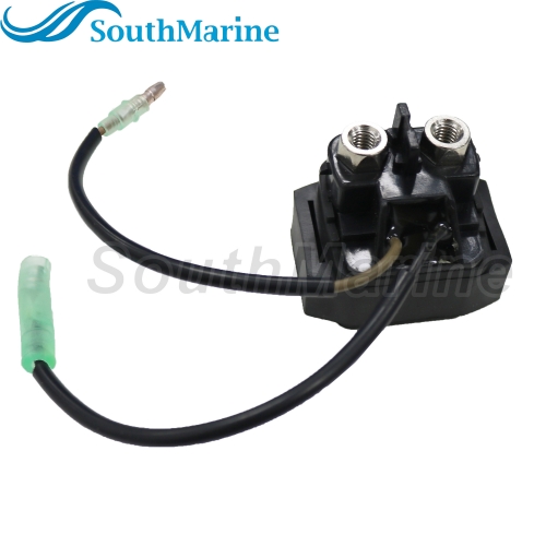 Boat Engine 004-127 6AW-8194A-00 Starter Relay / Solenoid Switch for Yamaha Outboard Motor F30 F40 F300 F350 30HP 40HP 350HP