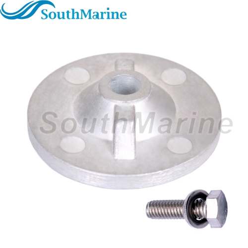 Outboard Motor 6E8-45251-00 6E8-45251-01 Lower Casing Drive Anode for Yamaha Boat Engine 9.9HP 15HP