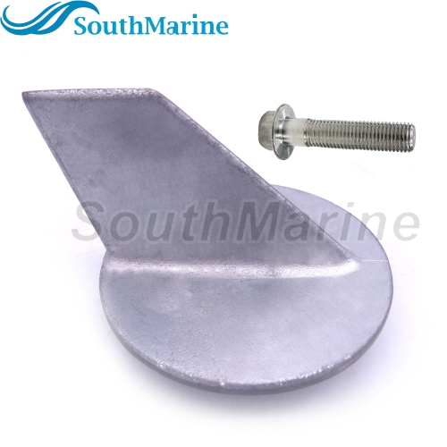 Boat Motor 679-45371-00 Trim Tab Anode for Yamaha Outboard Engine 40HP 50HP 55HP