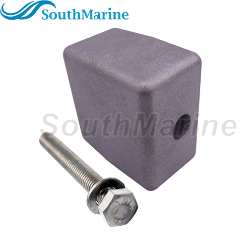 Boat Motor 0393023 0436745 393023 436745 Aluminum Anode for Evinrude Johnson OMC Outboard Engine 60HP-300HP, fits Sierra Marine 18-6024