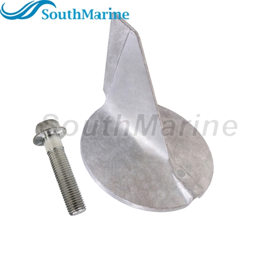 Boat Engine 61A-45371-00 18-6119 18-6119Z Trim Tab Anode for Yamaha Outboard Motor V6 3.1 and 3.2 liter 200HP 225HP 250HP