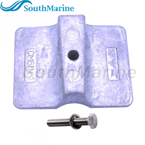 Boat Motor 61N-45251-00 61N-45251-01 Lower Unit Gearbox Anode for Yamaha 8HP 9.9HP 15HP 25HP Outboard Engine,for Sierra Marine 18-6120A 18-6120Z