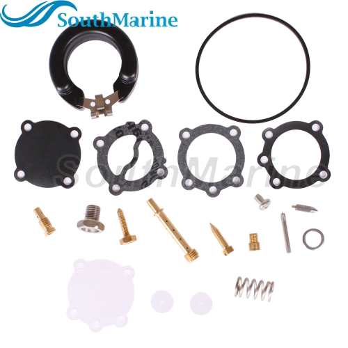 Outboard Motor 13200-93912 15170-93911 Carburetor Repair Kit for Suzuki DT9.9 DT15 9.9HP 15HP Boat Engine 13200-91D22 Carb