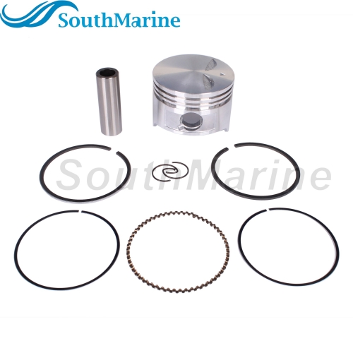 Boat Engine 3R4000013M STD Piston Set & 3JD871230M Ring for Tohatsu for Nissan 4HP 5HP 6HP / 5041243 Evinrude Johnson OMC BRP