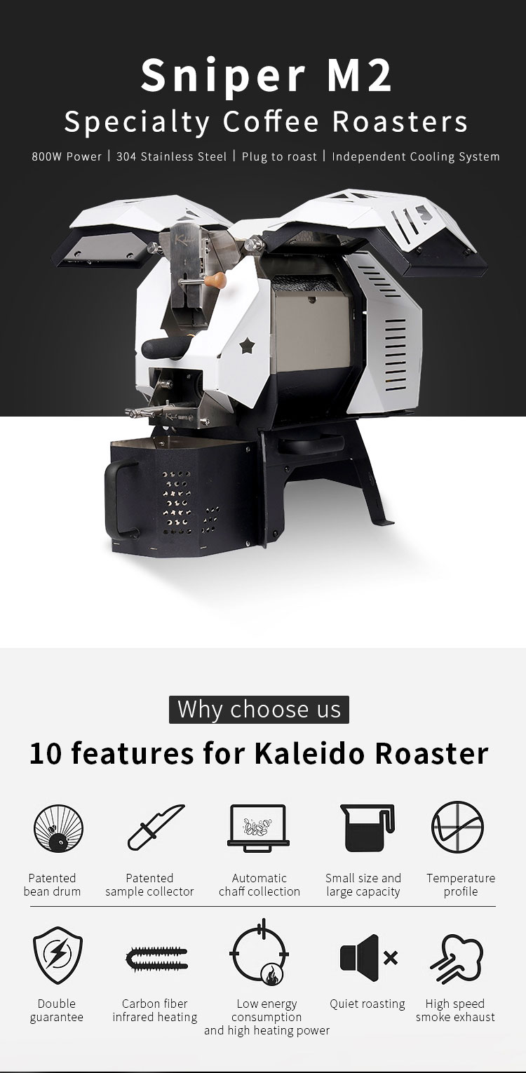 Kaleido Sniper - High-quality coffee roasting equipment for coffee enthusiasts