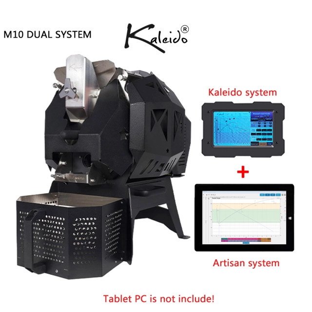 kaleido sniper M10 dual system 1.2 kg coffee roaster