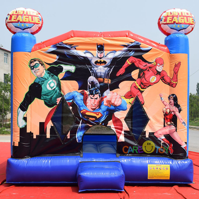 Justice League bounce house for sale China factory, manufactuer