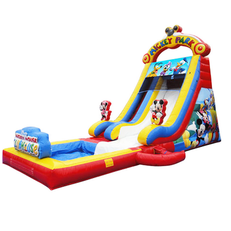 Mickey mouse inflatable water slide for sale China factory, manufactuer, supplier careu toys