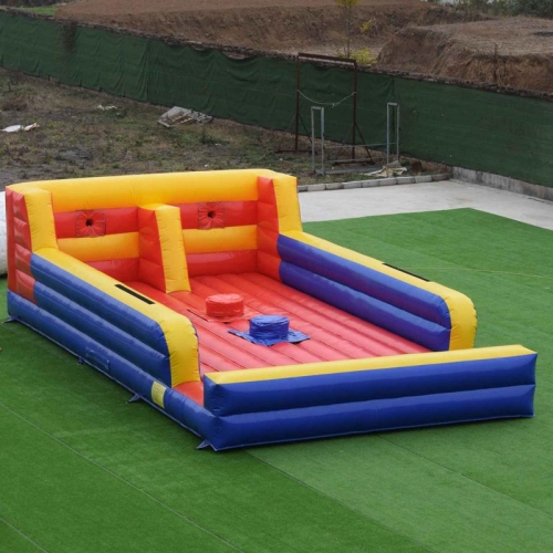 Custom Inflatable bungee run with pedestal Joust game for sale China