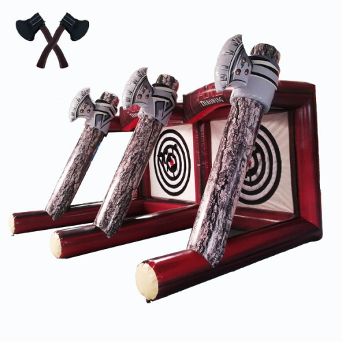 Cheap Inflatable Axe Throw Game For Sale