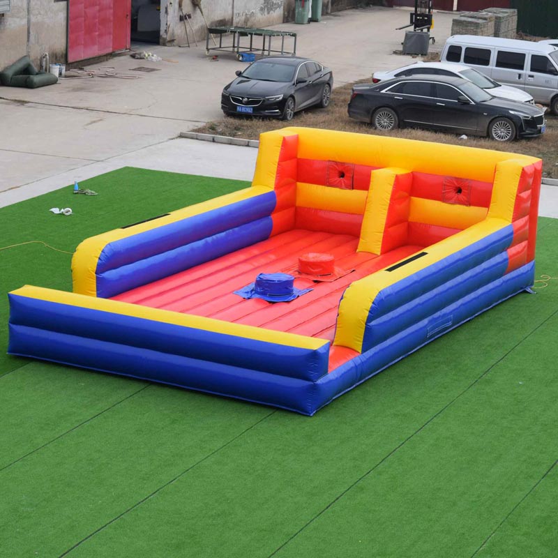 Custom Inflatable bungee run with pedestal Joust game for sale China ...