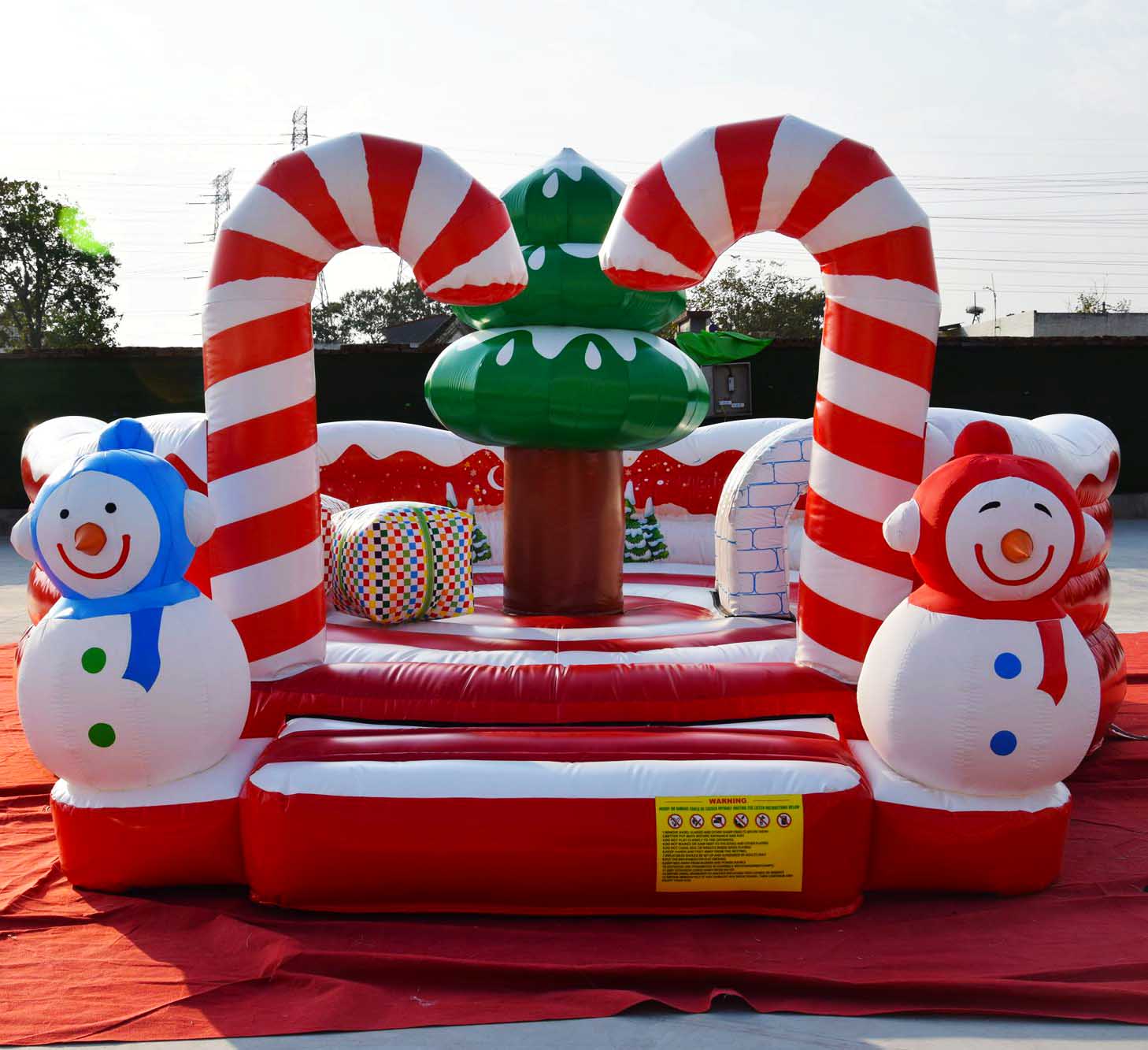 Christmas Small inflatable playland for sale