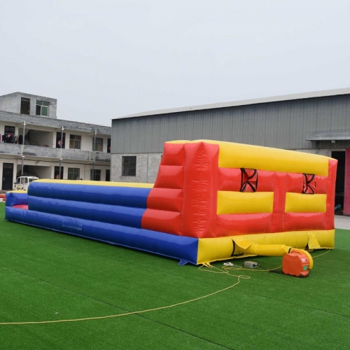Custom Inflatable bungee run with pedestal Joust game for sale China