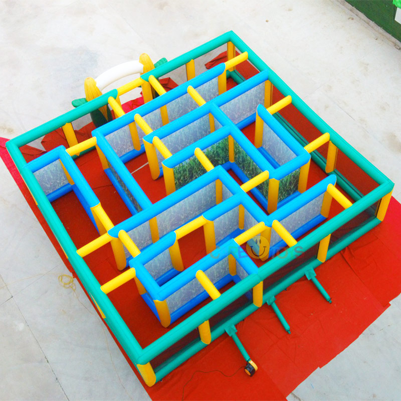 Custom Giant inflatable corn maze for sale China factory, manufactuer