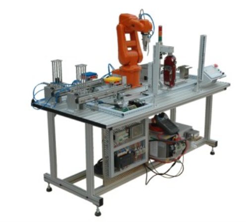 Industrial 4.0 Robot Trainer Visual Robot Trainer With 3 Kg Load Vocational Education Equipment Vocational Training Equipment Didactic Equipment Mechatronics Trainer