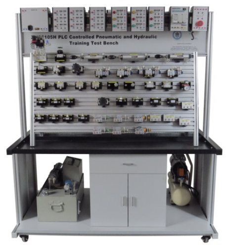 ハイブリッド電気油圧および電気空気圧機器教育機器油圧トレーニング機器