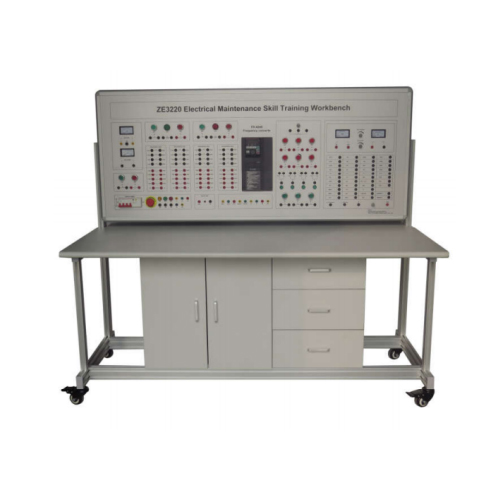 Speed Control pour Three Phase Motor Training Workbench Didactic Equipment Electrical Workbench