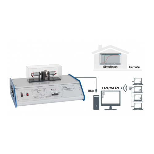 မြန်နှုန်းနှင့်ရာထူး Transducer နှင့် Control Trainer ပညာရေးဆိုင်ရာပစ္စည်းများ Process Control Trainer