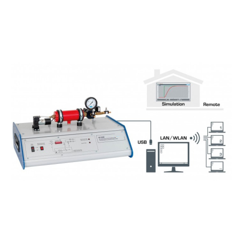 Pressure Transducer And Control Training Bench Vocational Training Equipment Pressure Control Training Equipment