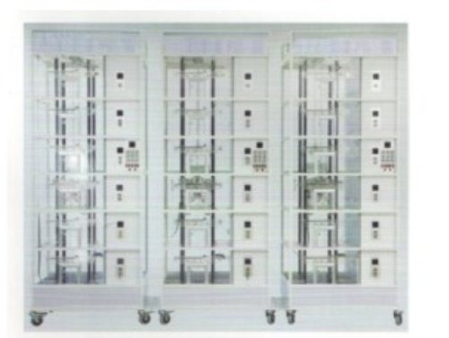 学校の実験室メカトロニクストレーナー機器用のグループ制御エレベーターデモンストレーションモデル教育機器