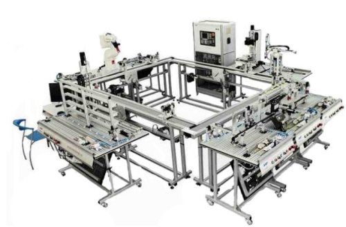 Flexible Manufacture System 11 stations Didactic Education Equipment For School Lab Mechatronics Trainer Equipment 